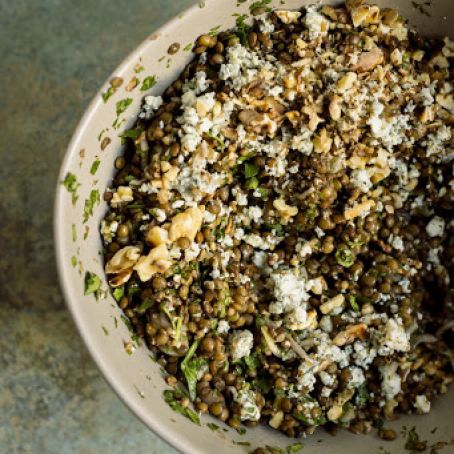 Lentil Salad with Gorgonzola