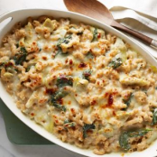 Spinach and Artichoke Mac & Cheese