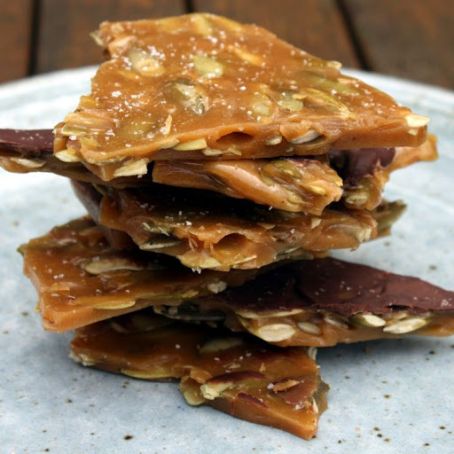Cinnamon Pumpkin Seed Brittle
