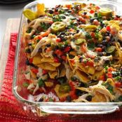 Baked Chicken Nachos Recipe
