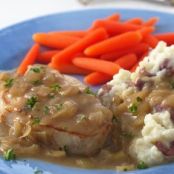 Pork Chops in Country Onion Gravy