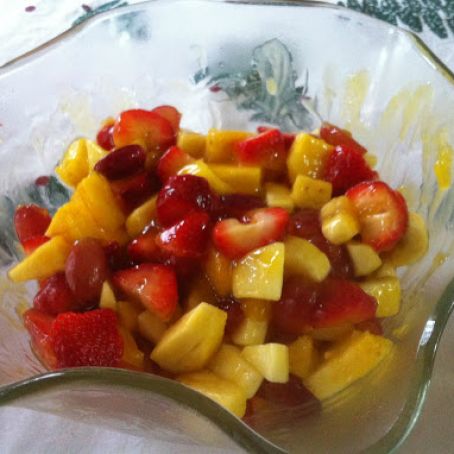 Glazed Fruit Bowl