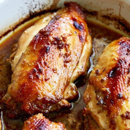 Asian Baked Marinated Chicken Breast
