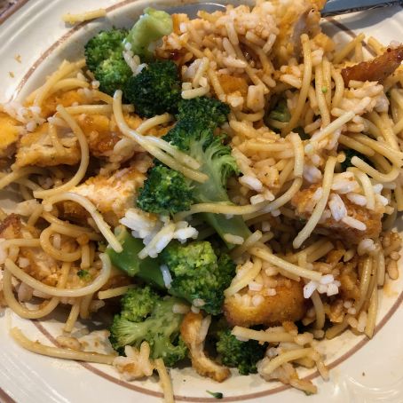 Chicken Broccoli Bowl/Lois at School