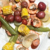 Spicy Shrimp and Sausage Boil