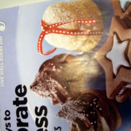 Snow capped Chocolate meringue kisses