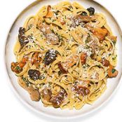 Fettuccine with Mushrooms