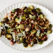 Roasted Brussels Sprouts with Bacon