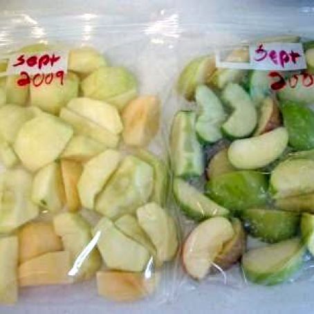 Apples, Freezing