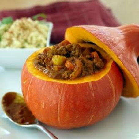 Spiced Pumpkin and Lamb Tagine
