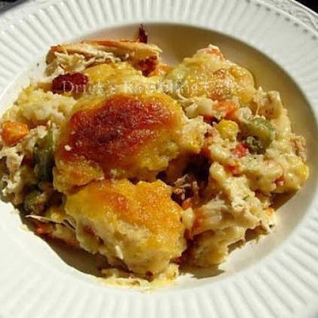Creamy Crust Chicken Pot Pie Casserole