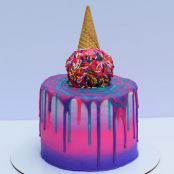 White Chocolate ganache drip