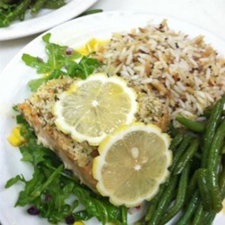 Salmon, Panko Crusted