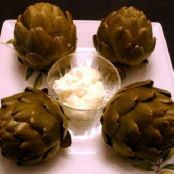 Artichokes with Lemon-Butter