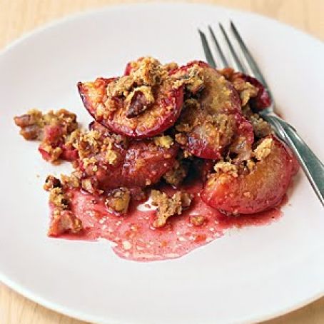 Plum Crumble
