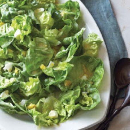 Bibb Lettuce Salad with Horseradish Dressing