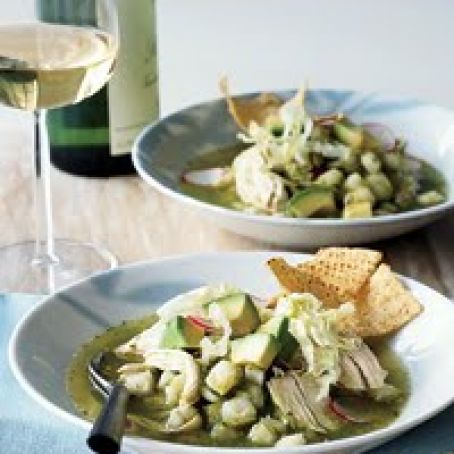 Mexican Chicken Pozole Verde