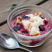 1-Minute Blueberry Cake