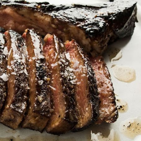 Red Wine-Marinated Rib Eye