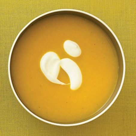 Curried Butternut Squash Soup