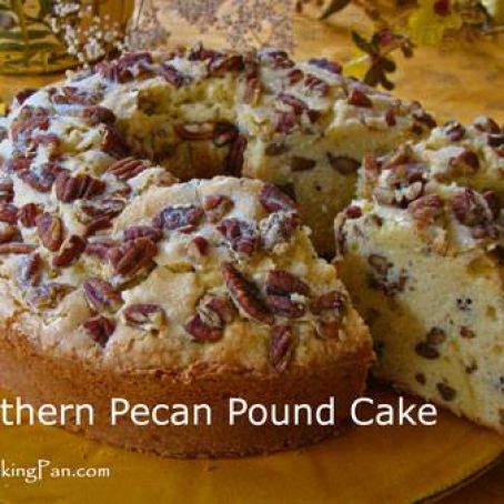 Southern Pecan Pound Cake