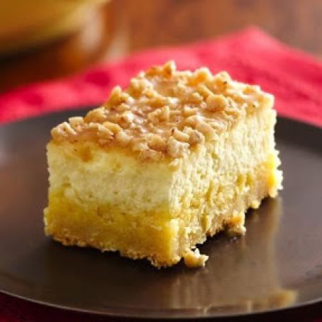 Crème Brûlée Cheesecake Bars