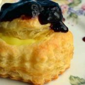 Lemon and Blackberry Napoleons