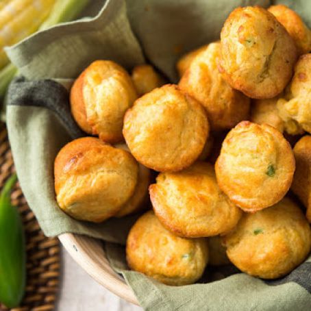 Corn and Jalapeno Muffins