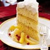 Coconut Cake with Fluffy Icing