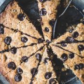 Banana, Pecan, Coconut and Chocolate Chip Blondies