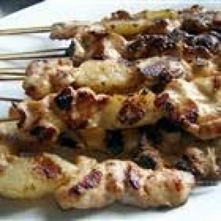 Pineapple Chicken skewers