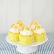 Banana Cream Pie Cupcakes