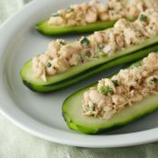Cucumber and Celery Salad with Tuna