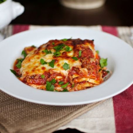 Classic Homemade Lasagna