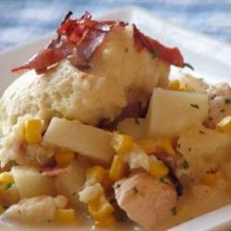 Bacon Chicken and Dumplings