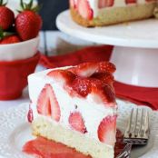 STRAWBERRY SHORTCAKE CHEESECAKE