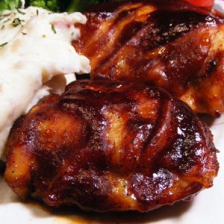 Easy Oven-Baked Barbecued Chicken