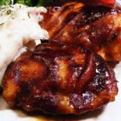 Easy Oven-Baked Barbecued Chicken