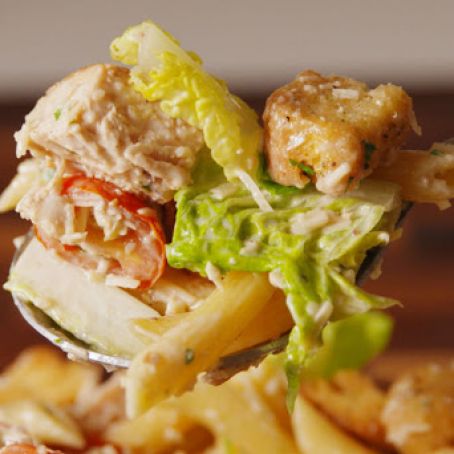 Chicken Caesar Pasta Salad