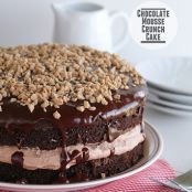 Chocolate Mousse Crunch Cake