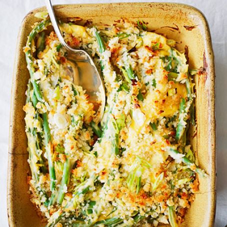 Green Bean-Cheddar Casserole