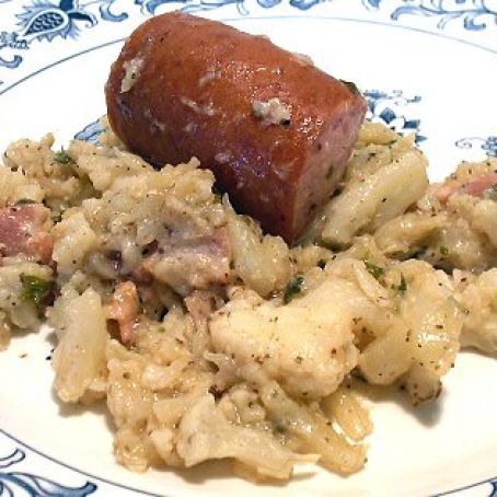 German Potato Salad/Hot Dog Casserole