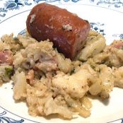 German Potato Salad/Hot Dog Casserole