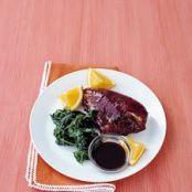 Orange-Molasses Glazed Chicken