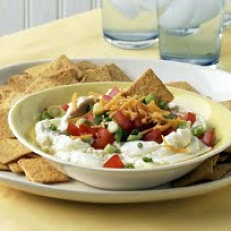 Easy Layered Tomato Dip 