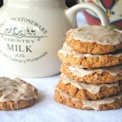 Iced Oatmeal Cookies