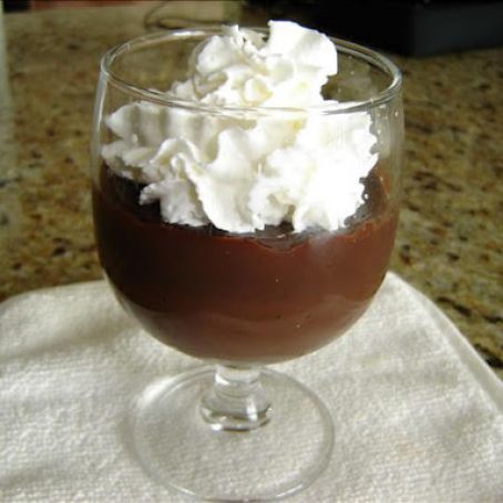 Thick Chocolate Pudding