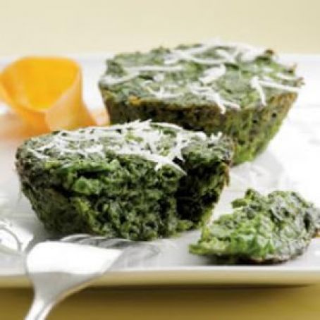 Spinach Cakes with Parmesan