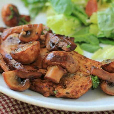 Balsamic Chicken and Mushrooms