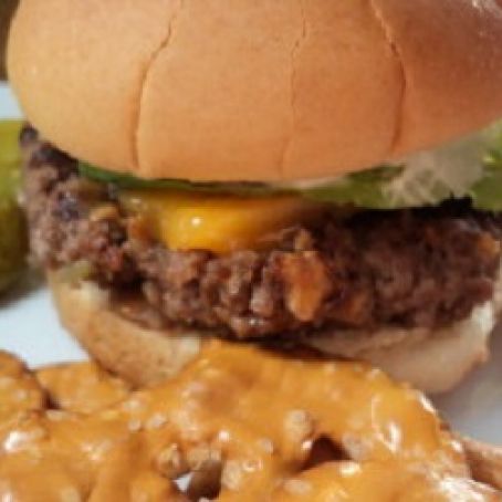 Beer and Pretzel Burgers